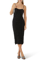 Mesh Midi Dress