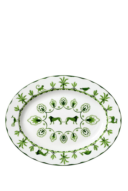 Sultan's Garden Oval Tray