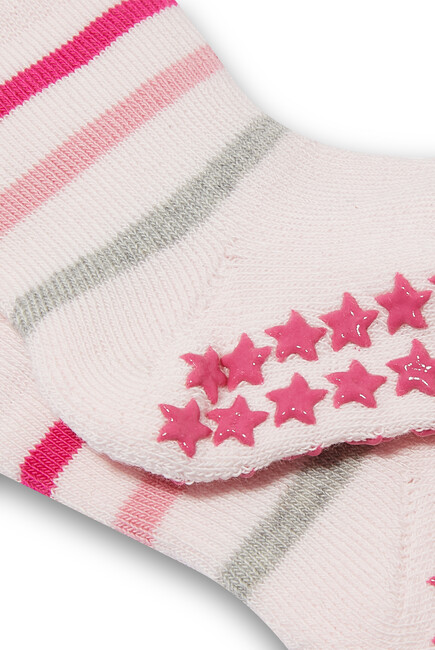 Multi Stripe Baby Socks