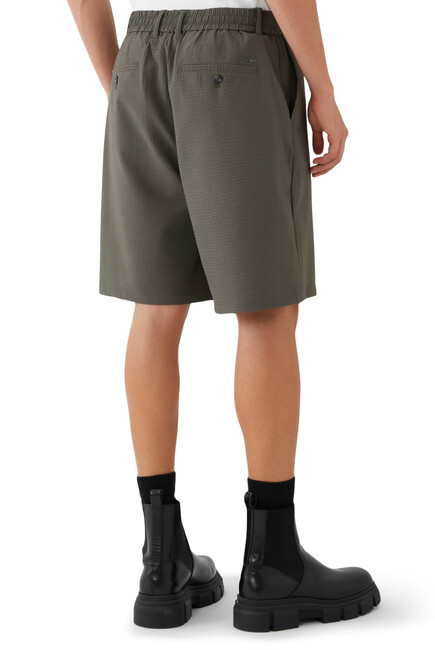 Drawstring Bermuda Shorts