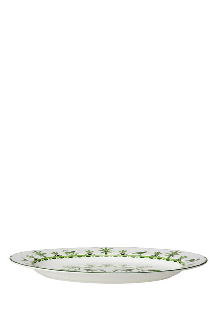 Sultan's Garden Oval Tray