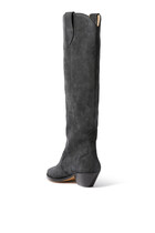 Denvee 40 Tall Suede Leather Boots