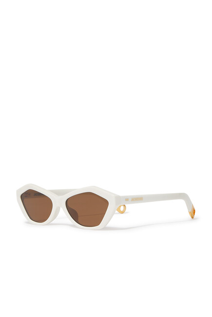 Les Lunettes Bambino Diamond Sunglasses