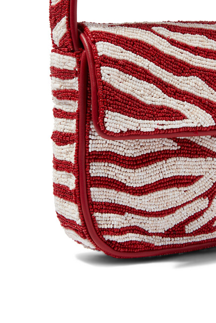 Tommy Beaded Shoulder Bag