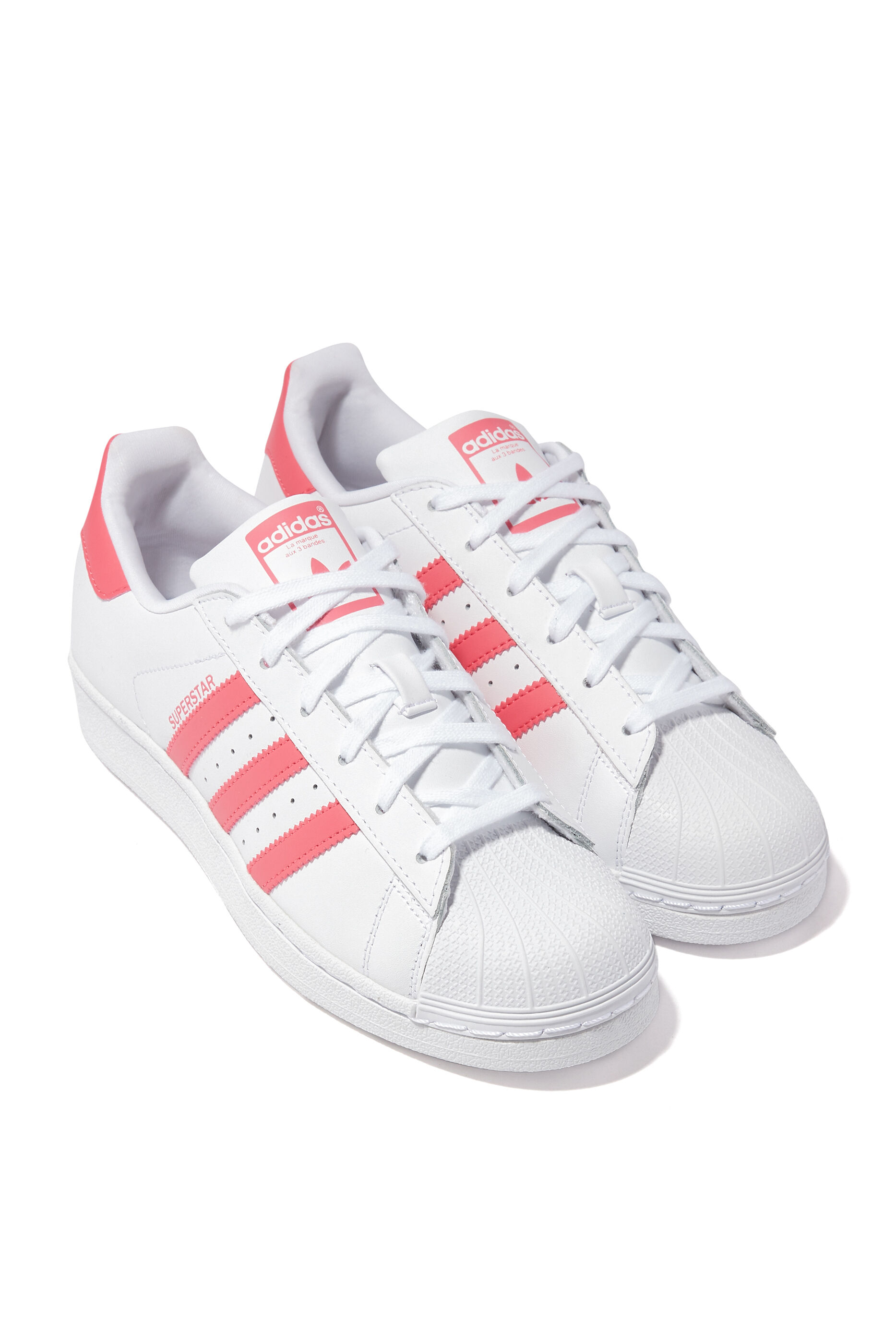 Pink discount stripe superstar