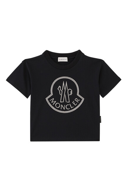 Kids Embroidered Logo T-Shirt