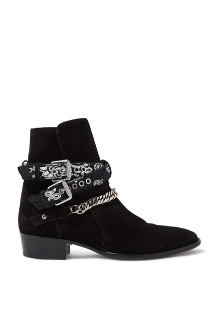 Bandana Buckle Boots