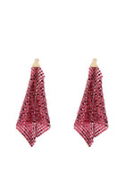 Pixel Flow Drop Earrings