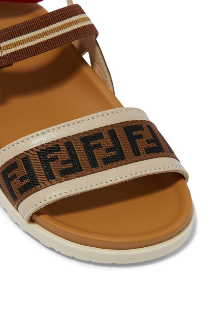 Kids FF Logo Sandals