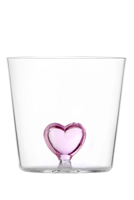 Pink Heart Tumbler