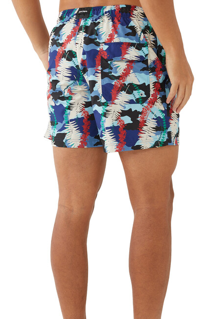 Leaf Camo Swimshorts