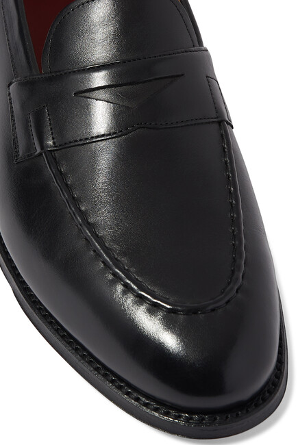 Lloyd Leather Penny Loafers