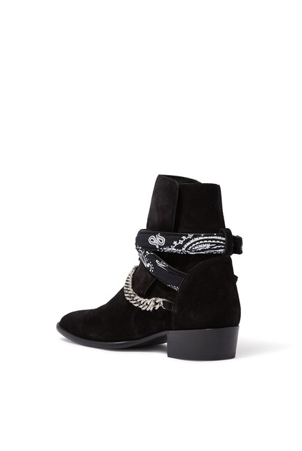 Bandana Buckle Boots