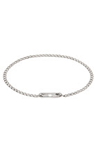 Annex Cuban Chain Bracelet I in Sterling Silver