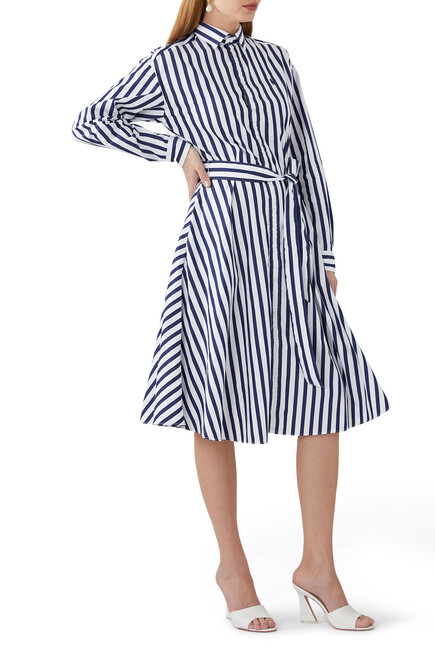 Buy Polo Ralph Lauren Striped Shirt Dress for Womens | Bloomingdale's KSA