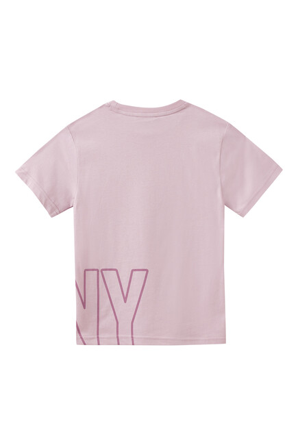 Kids Monogram Print T-Shirt