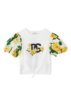 Kids Floral Logo T-Shirt