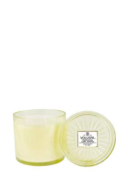 Peruvian Lime Jardin Grande Candle