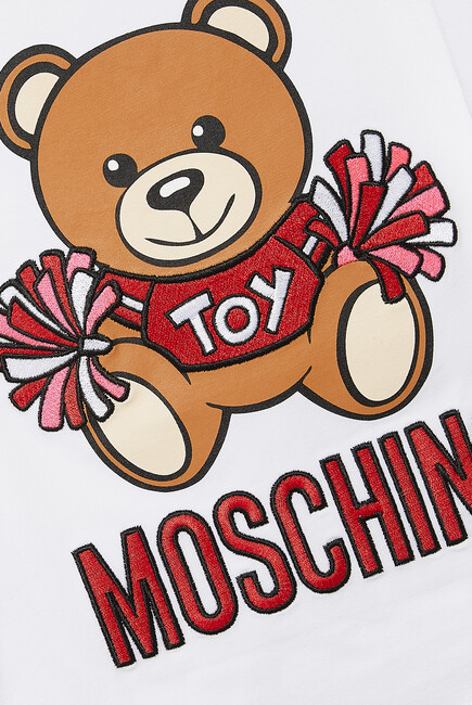 Moschino Kids Teddy Bear Print T-Shirt