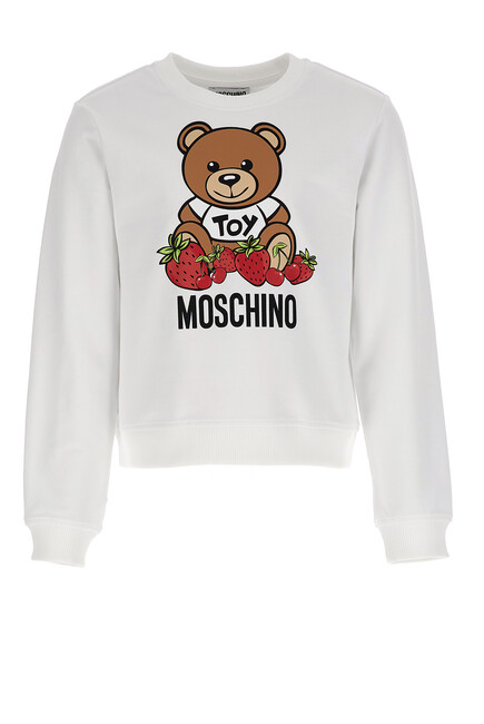 Moschino Kids Logo Print Sweatshirt