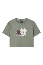 Kids Macro Chest Logo T-Shirt