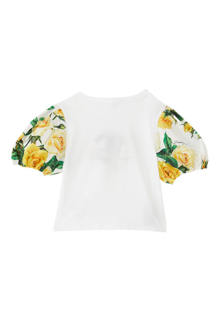 Kids Floral Logo T-Shirt