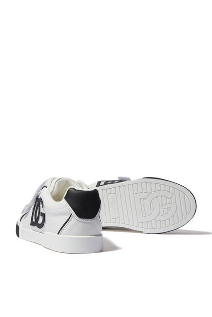 Kids Portofino Light Leather Sneakers