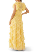 Genevieve Ruffle Gown