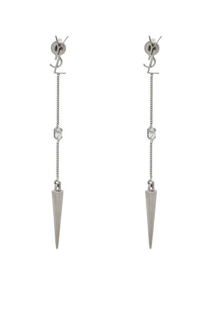 Opyum Rhinestone Spike Earrings