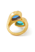Santorini 24K Gold-Plated Ring