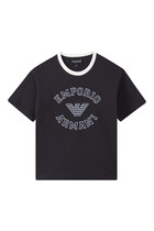 Kids Logo Cotton T-Shirt