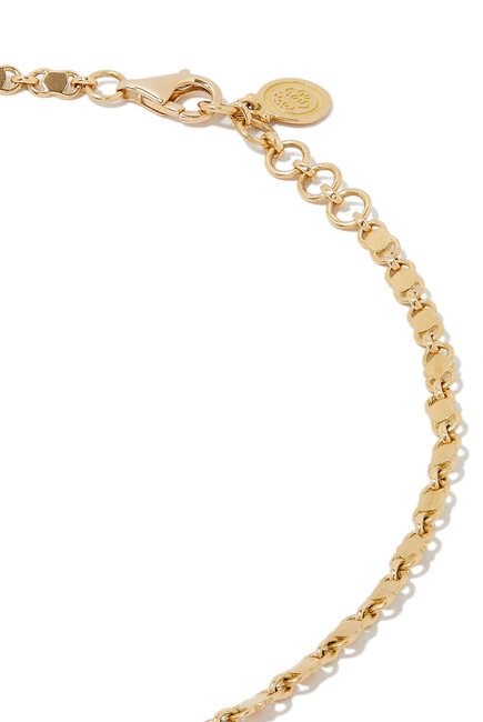 Endearment Necklace, 18k Gold & Diamond