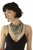 Tiger Scarf Necklace