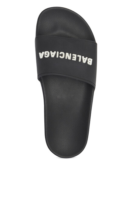 Logo Embossed Pool Slides