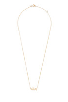 Bhibbak Chain Necklace, 18k Yellow Gold & Diamond