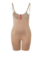 Oncore Open Bust Mid-Thigh Body Suit
