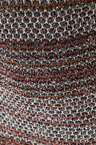 Zigzag-Knit Crochet-Effect Weave Long Dress