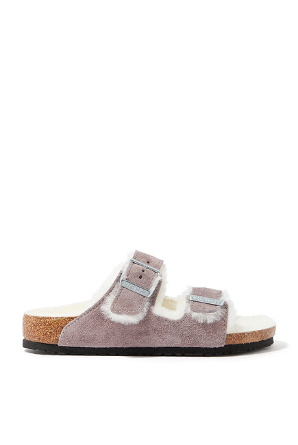 Kids Arizona Shearling Suede Leather