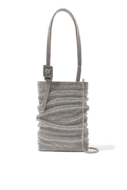 Lollo La Petite Crystal-Embellished Mini Bag