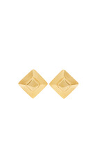 Jas Pacifique Earrings, 24k Gold Micron Plated Brass
