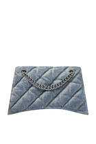 Crush Denim Small Chain Bag