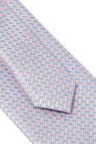 Geometric Silk Tie