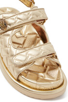 Orson Metallic Leather Sandals