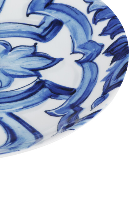 Fiore Blu Mediterraneo Dessert Plates, Set of 2