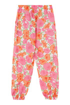 Floral Print Jogging Pants