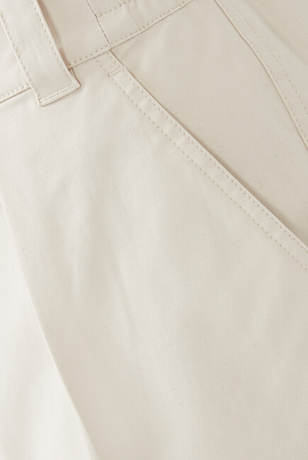 Cotton-Blend Trousers
