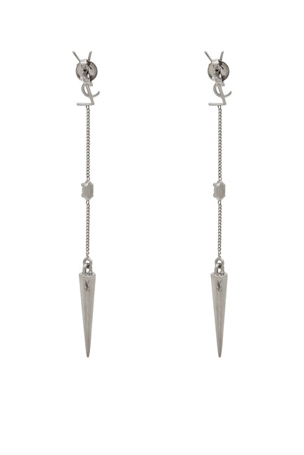 Opyum Rhinestone Spike Earrings