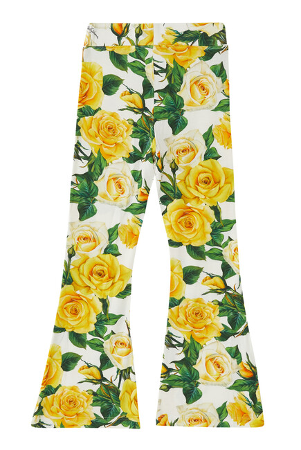 Kids Floral Flares