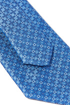 Geometric Silk Tie