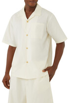 Shaleem Crinkled Resort Shirt